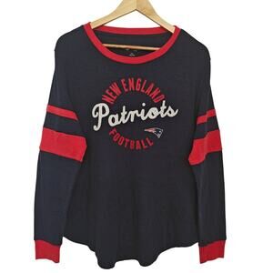 New England Patriots Team Apparel Women’s Thermal Long Sleeve Top XXL